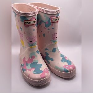 Hunter boots: Peppa Pig rain books Toddler(10c)